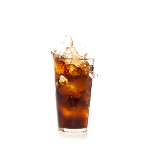Chilled Coca-Cola soft drink