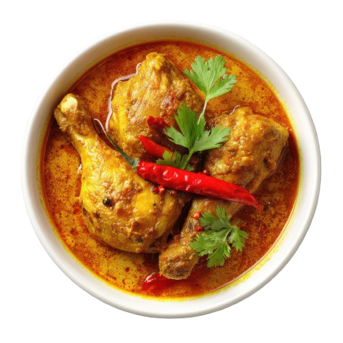 Paa's Chicken Curry with creamy sauce
