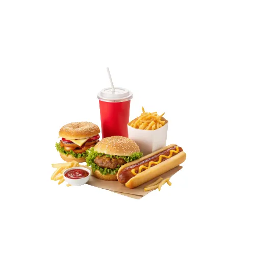Chicken Cheesesteak with fries and drink