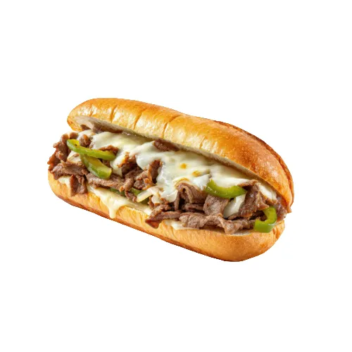 Chicken Cheesesteak with American cheese