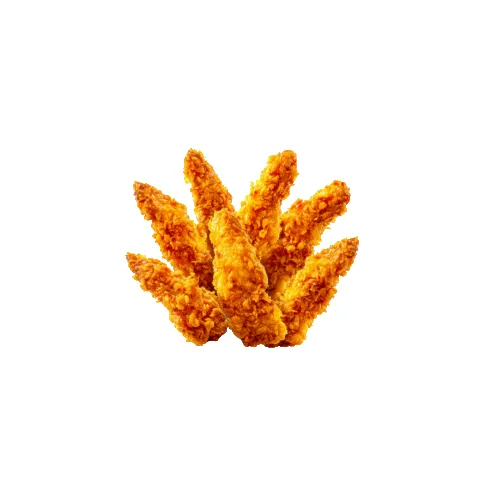 Crispy hand-breaded chicken tenders